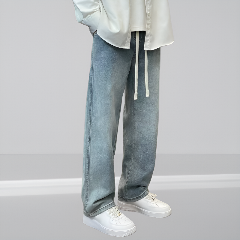 アメリカンゆったりストレートパンツ