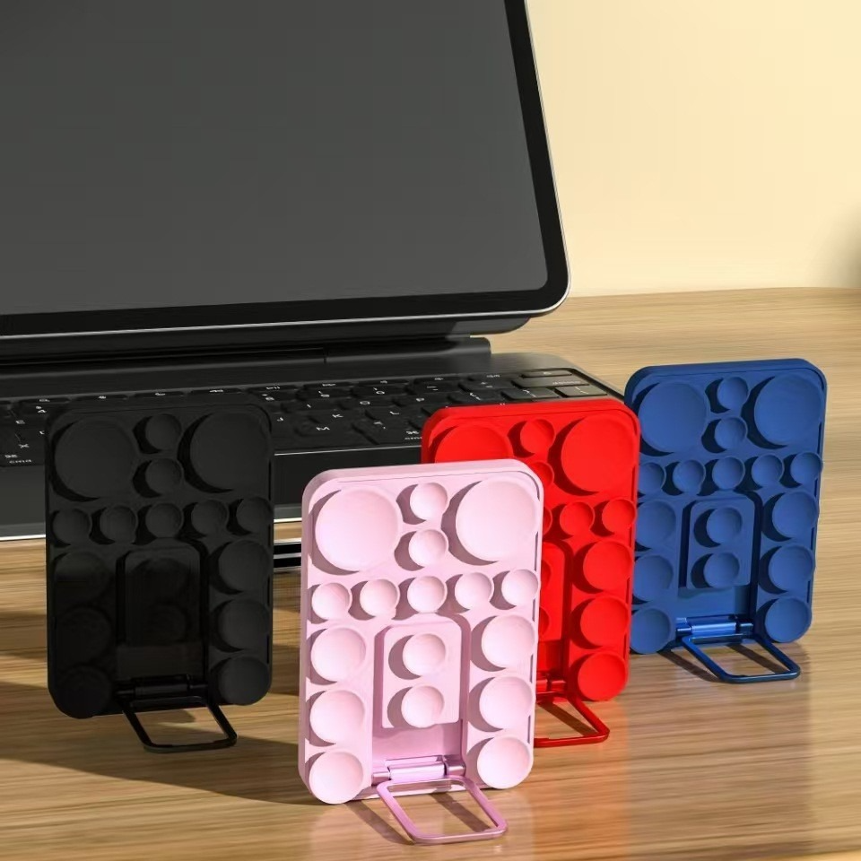 실리콘 빨판 핸드폰 거치대 접이식 거치대 등받이 스티커 핸드폰 케이스 거치대 실리콘 거치대 빨판 핸드폰 거치대 세트