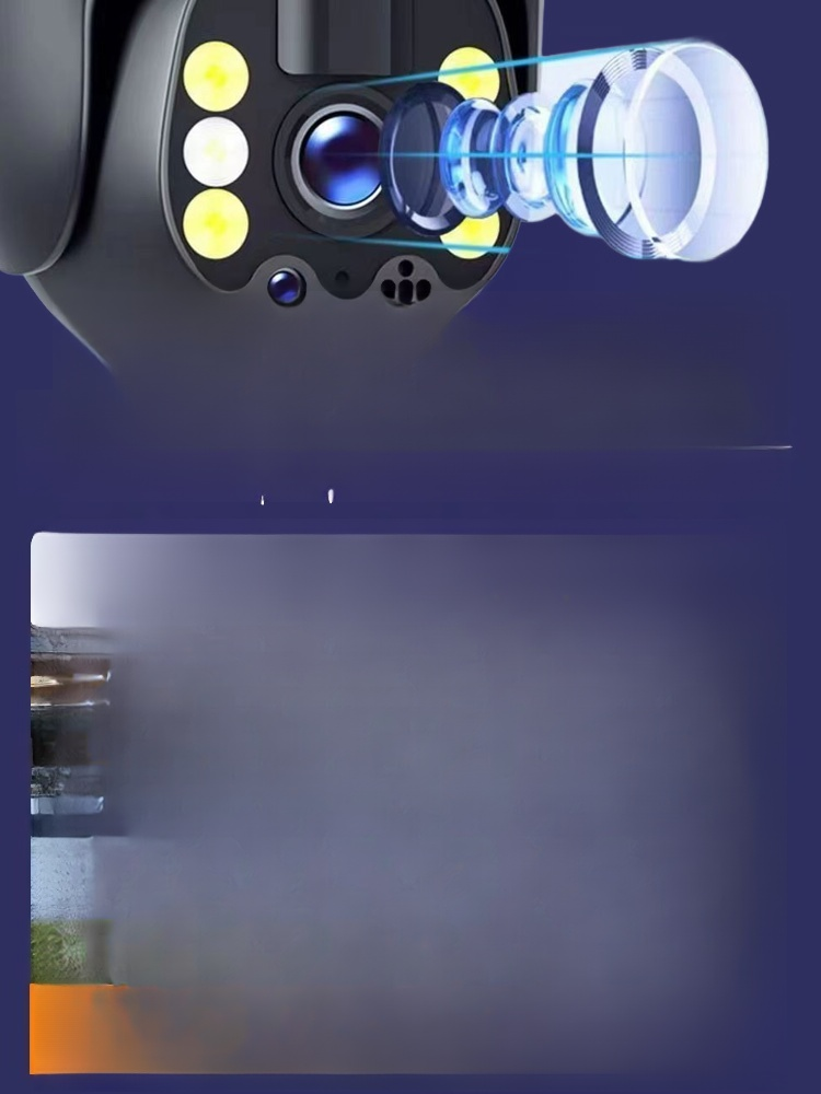 Handy-Fernbedienung Ultra-HD Vollfarb-Nachtsicht Outdoor-Wasserdichte Solarkamera