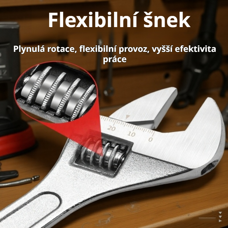 Praktická sada klíčů – flexibilní, stabilní a odolný klíč