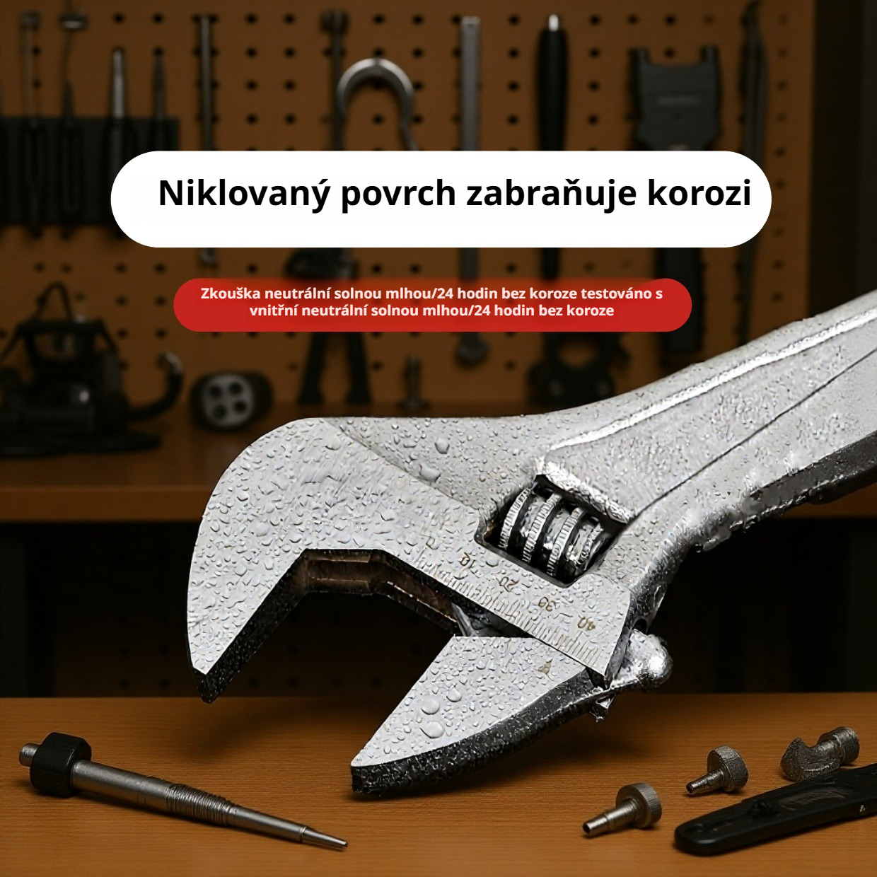 Stabilní a spolehlivá sada klíčů pro domácí použití