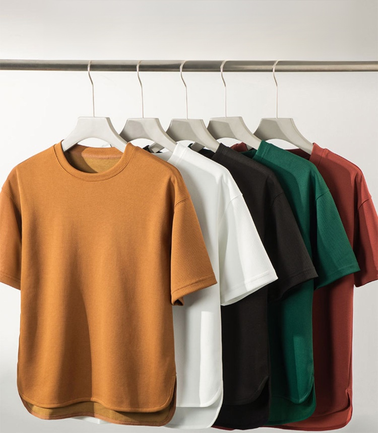 Casual round neck pullover unisex T-shirt
