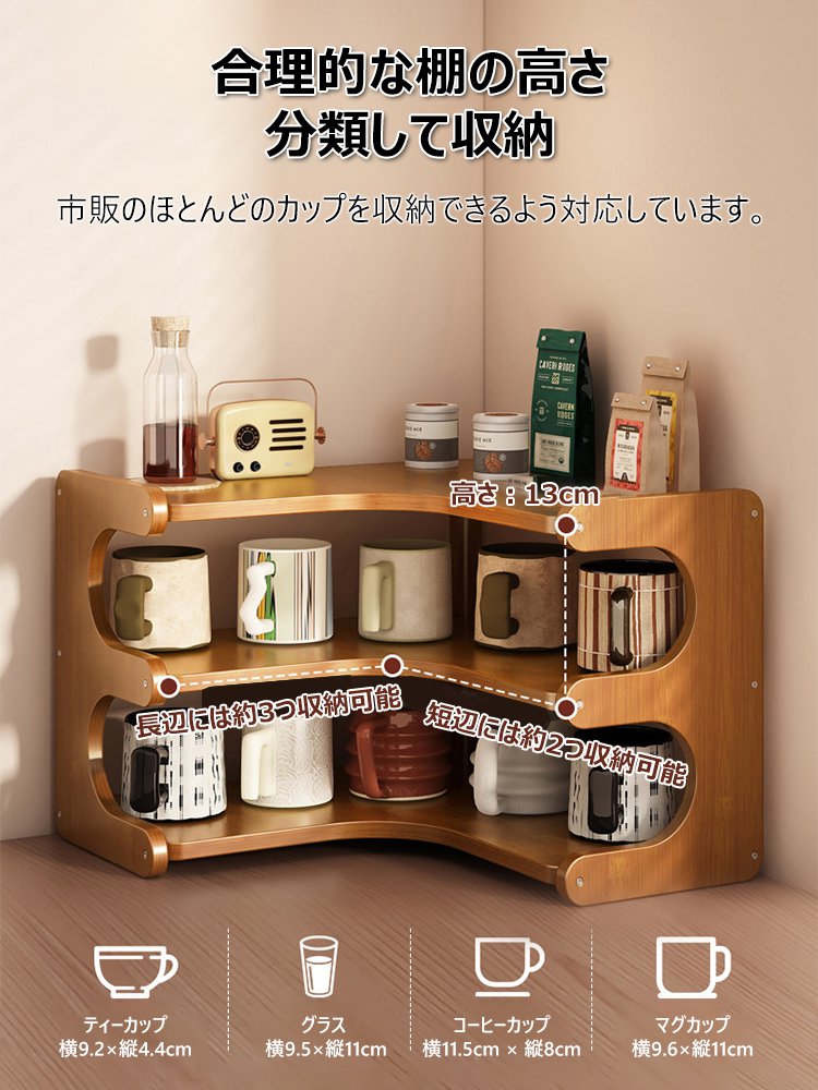 多層構造コーナーラック