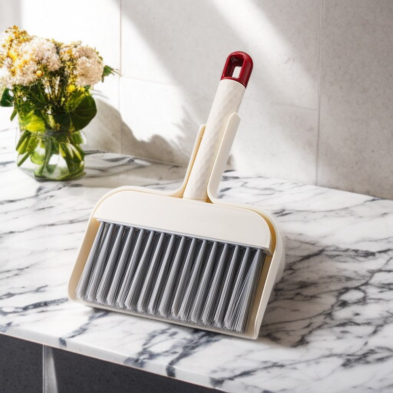 Desktop mini dustpan broom set