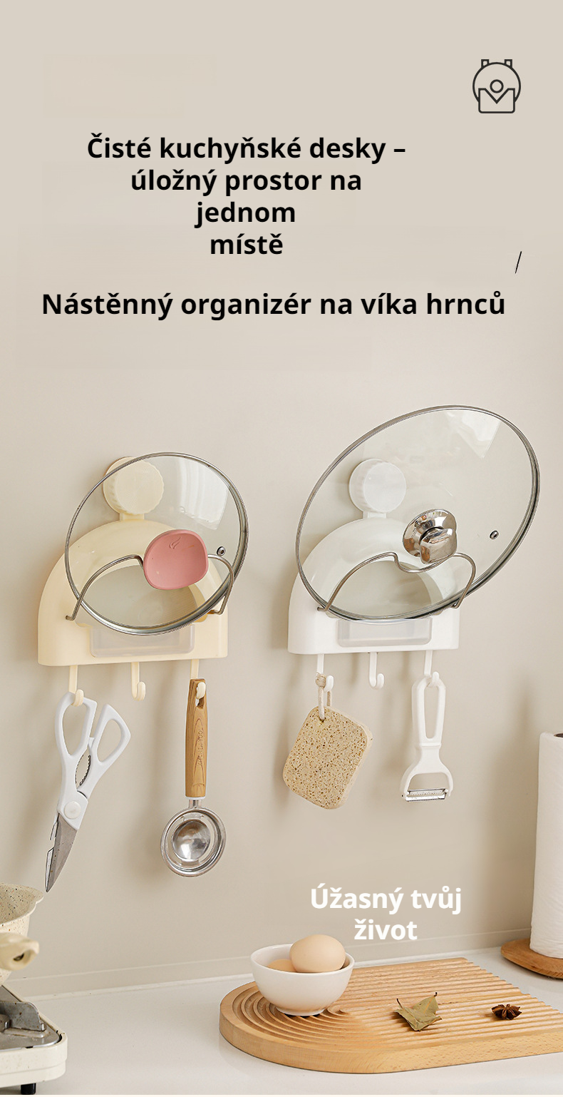 Multifunctional kitchen sink drain rack with hooks for storage