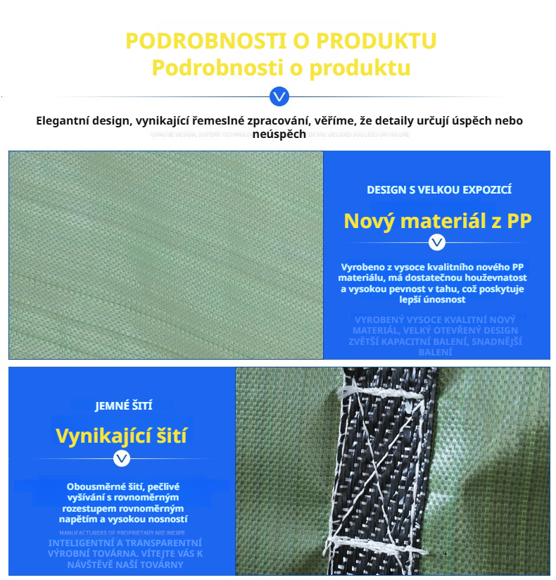 Odolný pytel na listí na trávníku