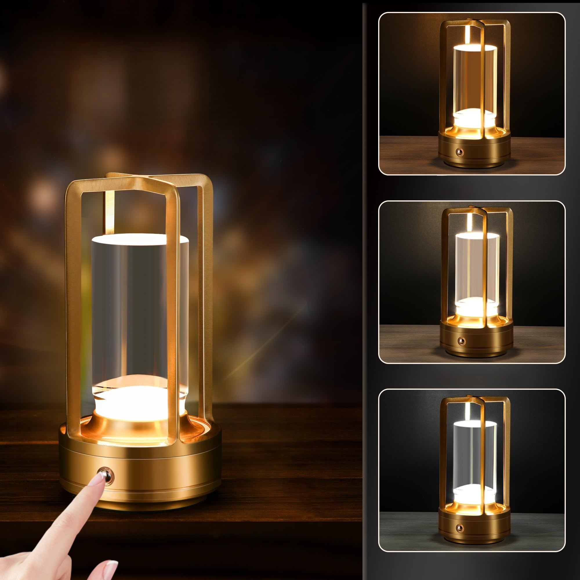 創意充電高級感小夜燈