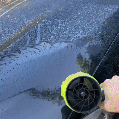 Speed regulating storm machine handheld turbine fan