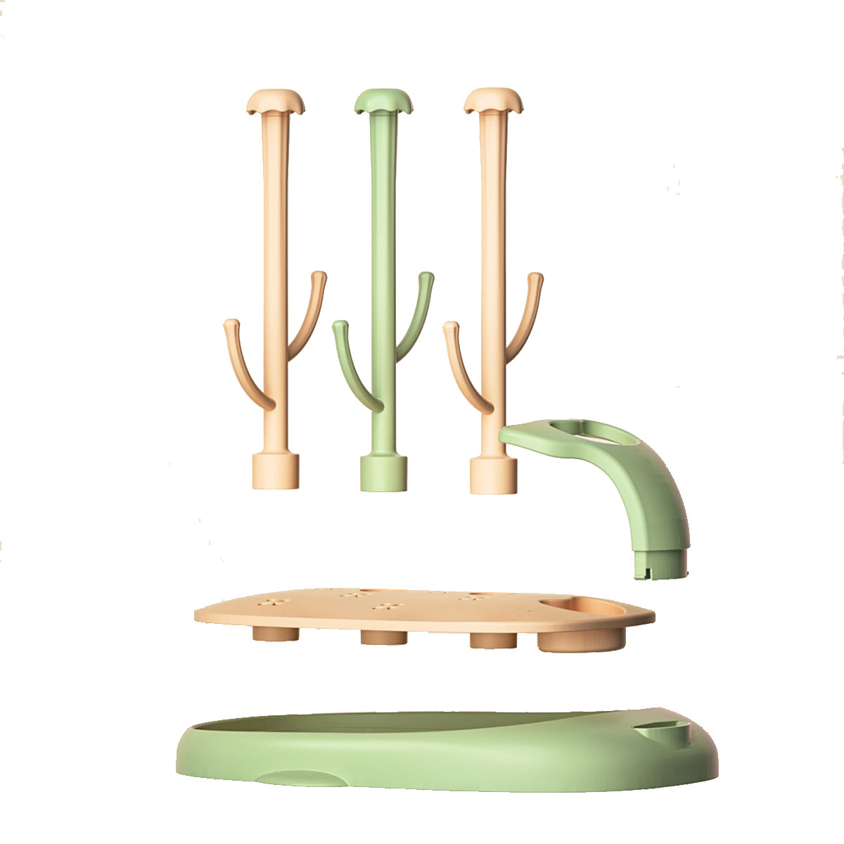 ベビー多機能水切りラック 哺乳瓶水切りラック 水切りラック 水切り乾燥ラック