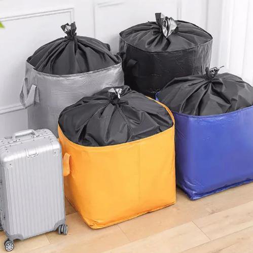 สิ่งของจำเป็นสำหรับเก็บของย้ายบ้าน กระเป๋าเก็บของกันน้ำกันแมลงกันฝุ่นความจุใหญ่