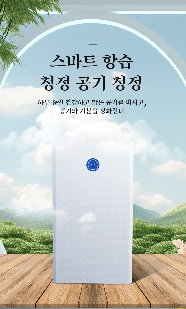 침실에 적합한 미니 무음 제습기