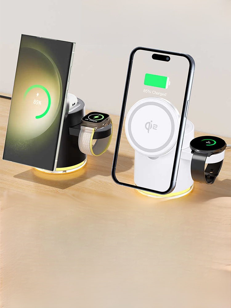 삼합일 자석 무선 충전기