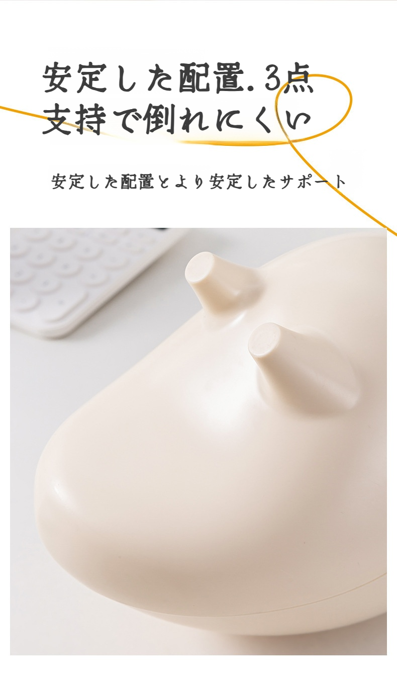 破片収納に便利な小型ゴミ箱の使用例