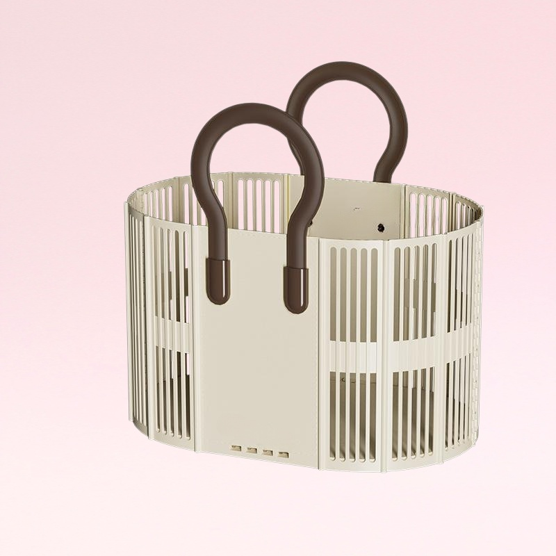 ตะกร้าผ้าสกปรกแบบพกพาสำหรับใช้ในครัวเรือน ตะกร้าเก็บผ้าสกปรกขนาดใหญ่ ตะกร้าผ้าสกปรก