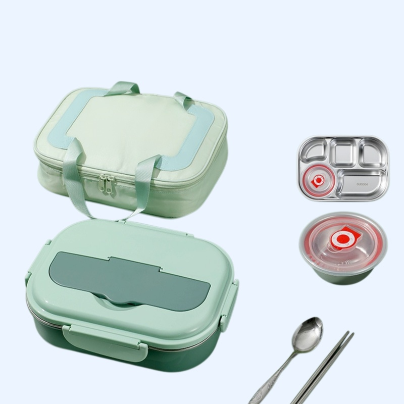 簡約日式長方形餐盒