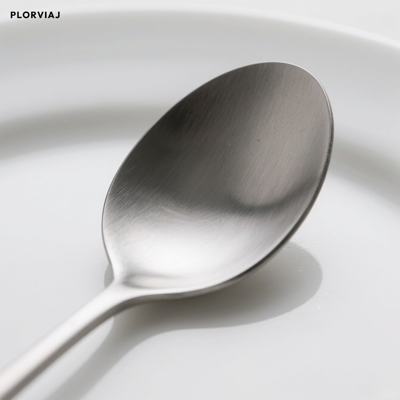내구성 강한 두꺼운 스푼 측면 뷰