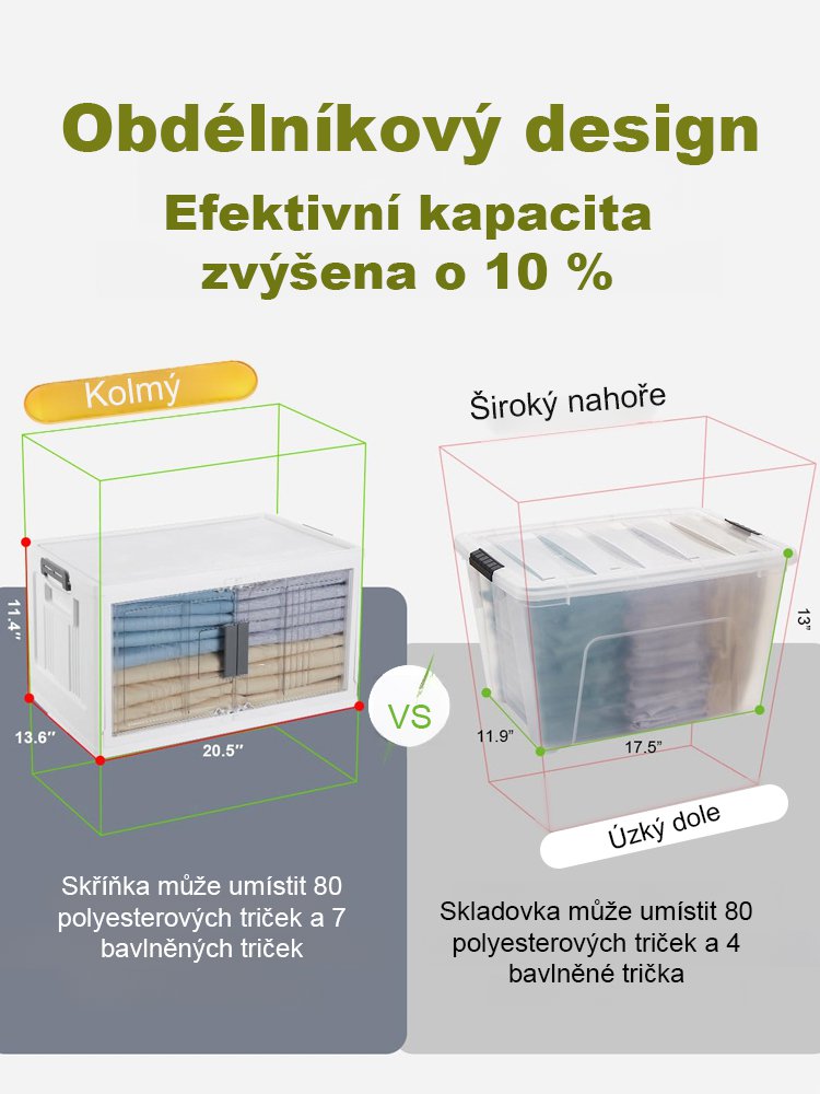 Skládací skříň bez instalace