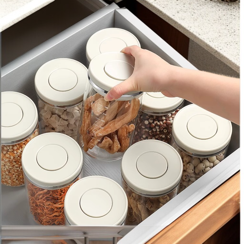 食品グレードのLISSAガラス保存容器詳細