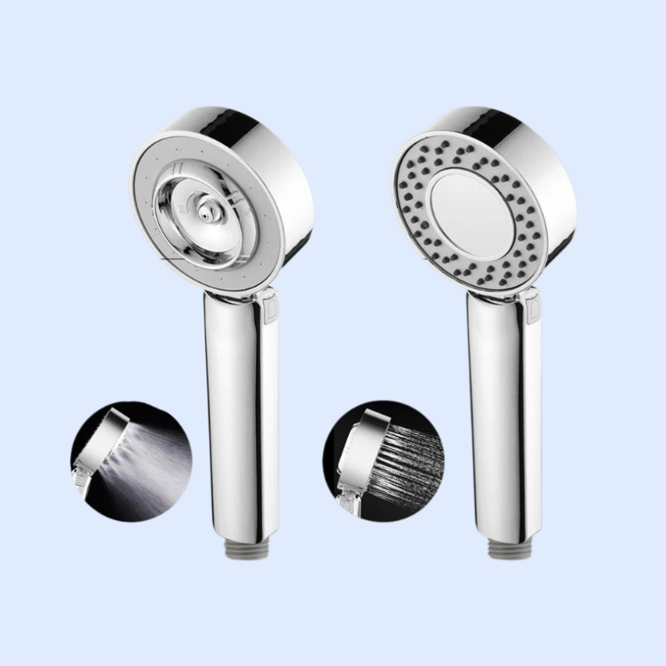 ボディソープ対応家庭用多機能シャワーヘッド