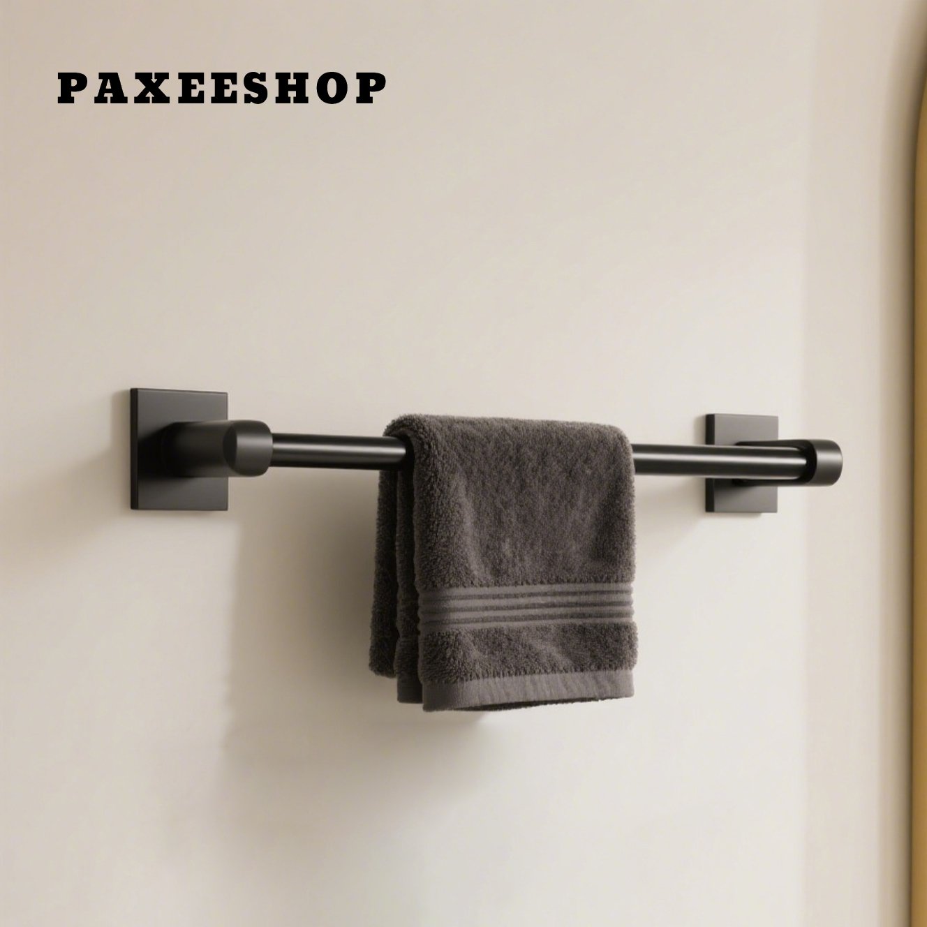 간편 설치 가능한 욕실 타월 걸이