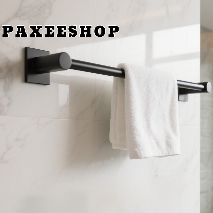 펀치 없는 욕실 타월 걸이 전체 이미지