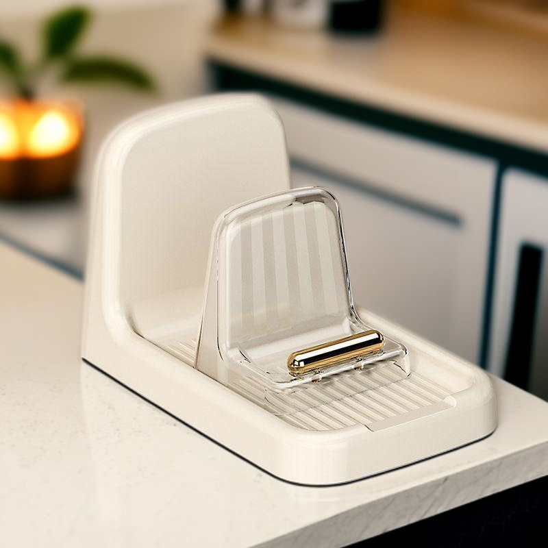 다기능 주방 냄비 뚜껑 걸이