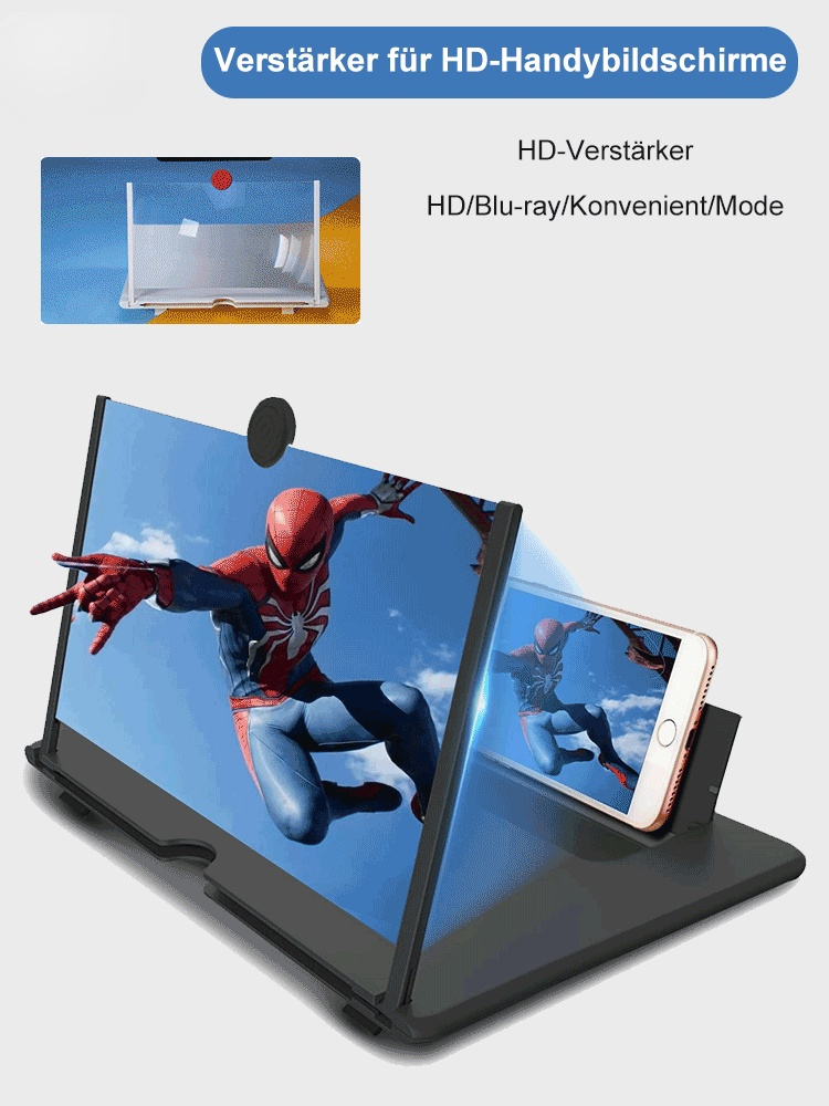 Ausziehbarer HD-Handybildschirm-Verstärker