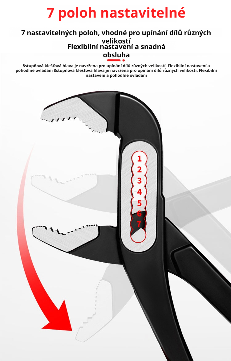 Multifunkční nářadí pro opravy potrubí