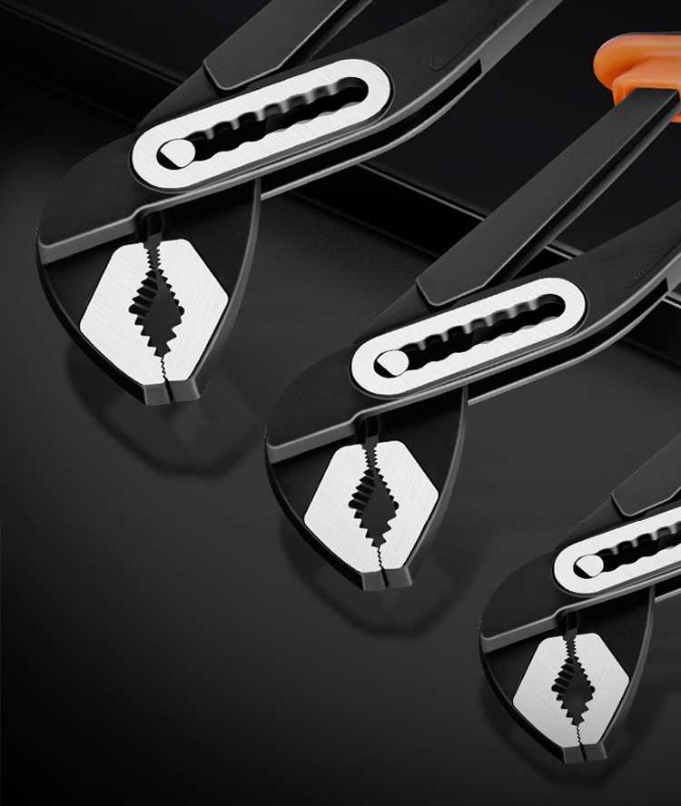 Klíč na potrubí pro různé velikosti trubek