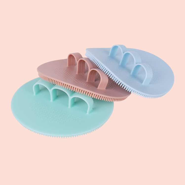 矽膠洗澡刷純矽膠柔軟洗臉刷