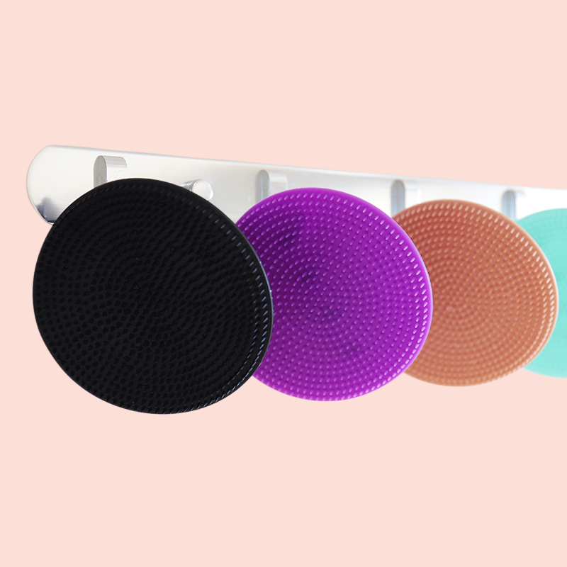 矽膠洗澡刷純矽膠柔軟洗臉刷