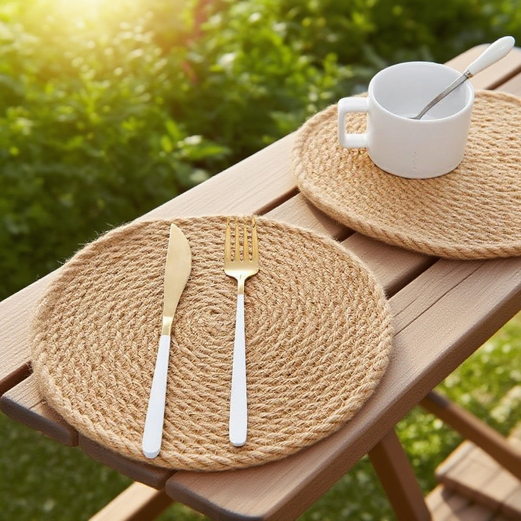 두꺼운 리넨 파마 방지 단열 쿠션