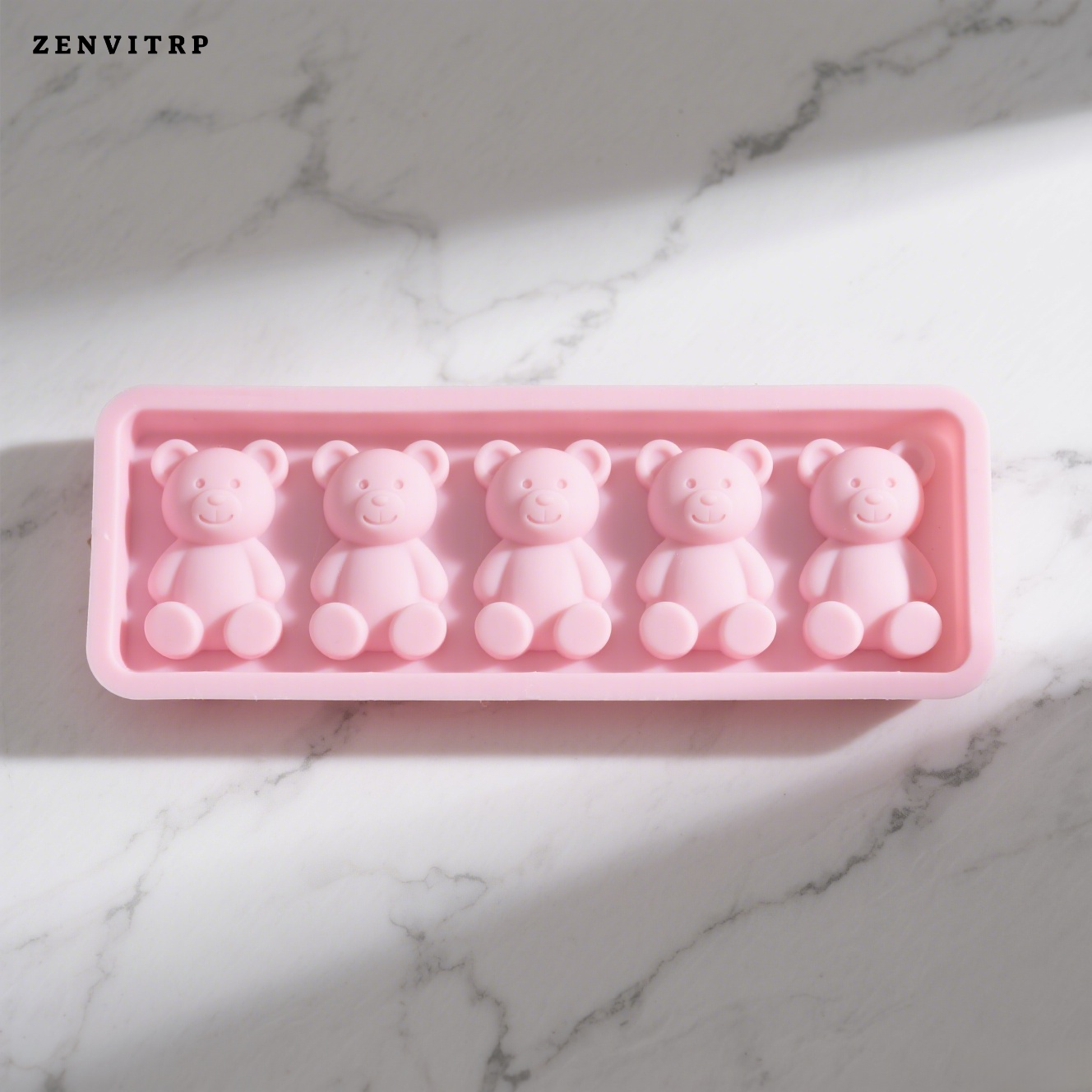 シリコン製漫画クマのアイスキューブ型