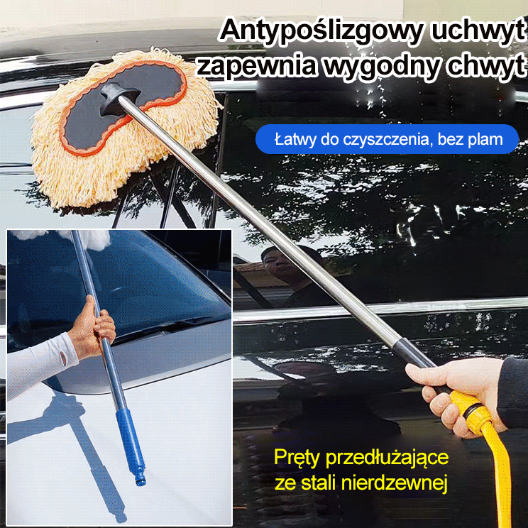 Bezelektryczny zestaw do mycia samochodu