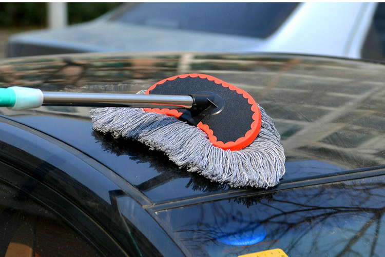 Bezelektryczny zestaw do mycia samochodu – widok całego zestawu