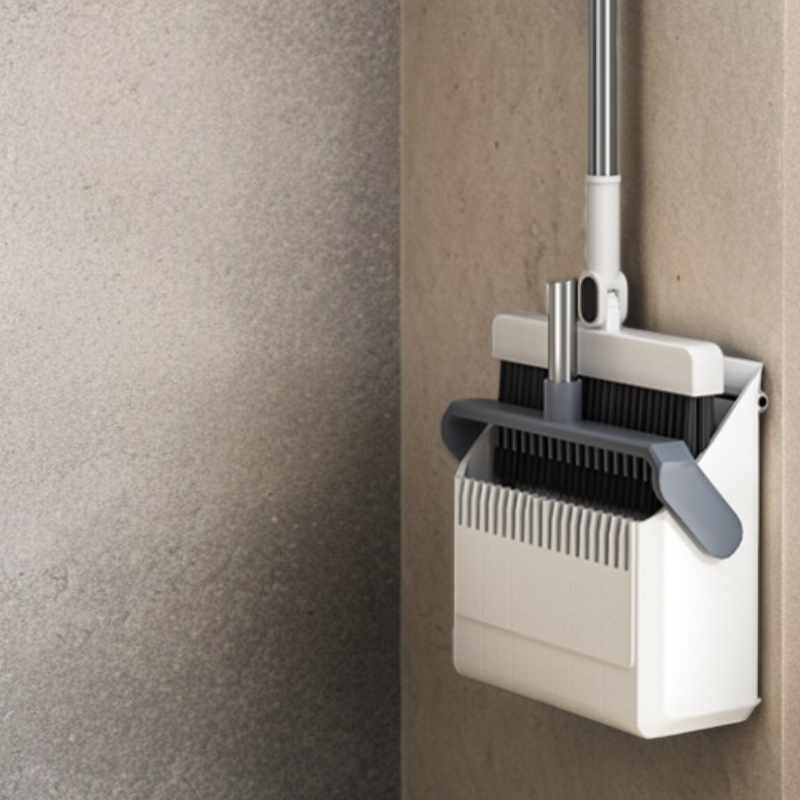 가정용 라지 두꺼운 빗자루 세트 편리한 수납 리린 접이식 쓰레받기 내구 쓰레받기 세트 두꺼운 쓰레받기 세트