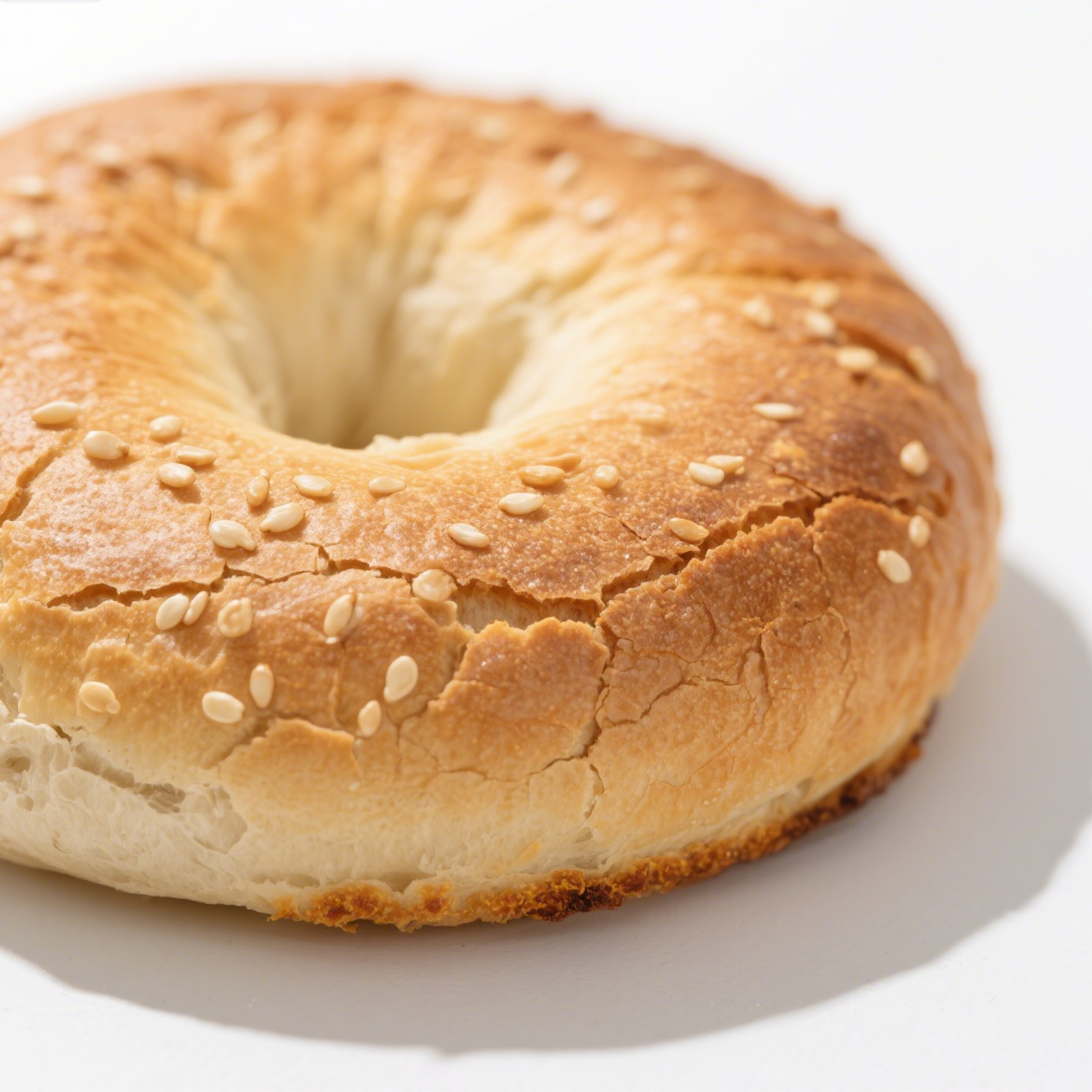 부드럽고 촉촉한 발효 아침 빵 단면