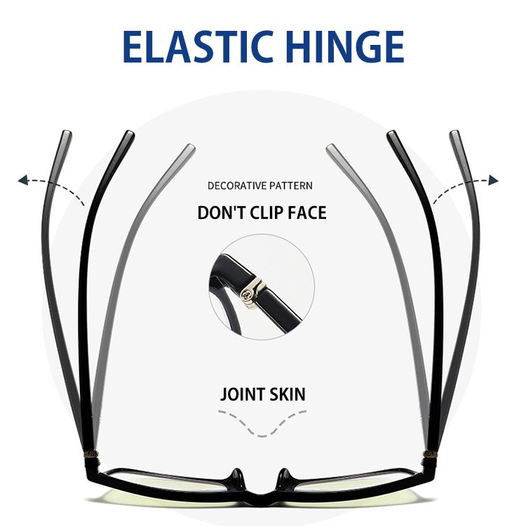 New retro coated anti-blue light reading glasses