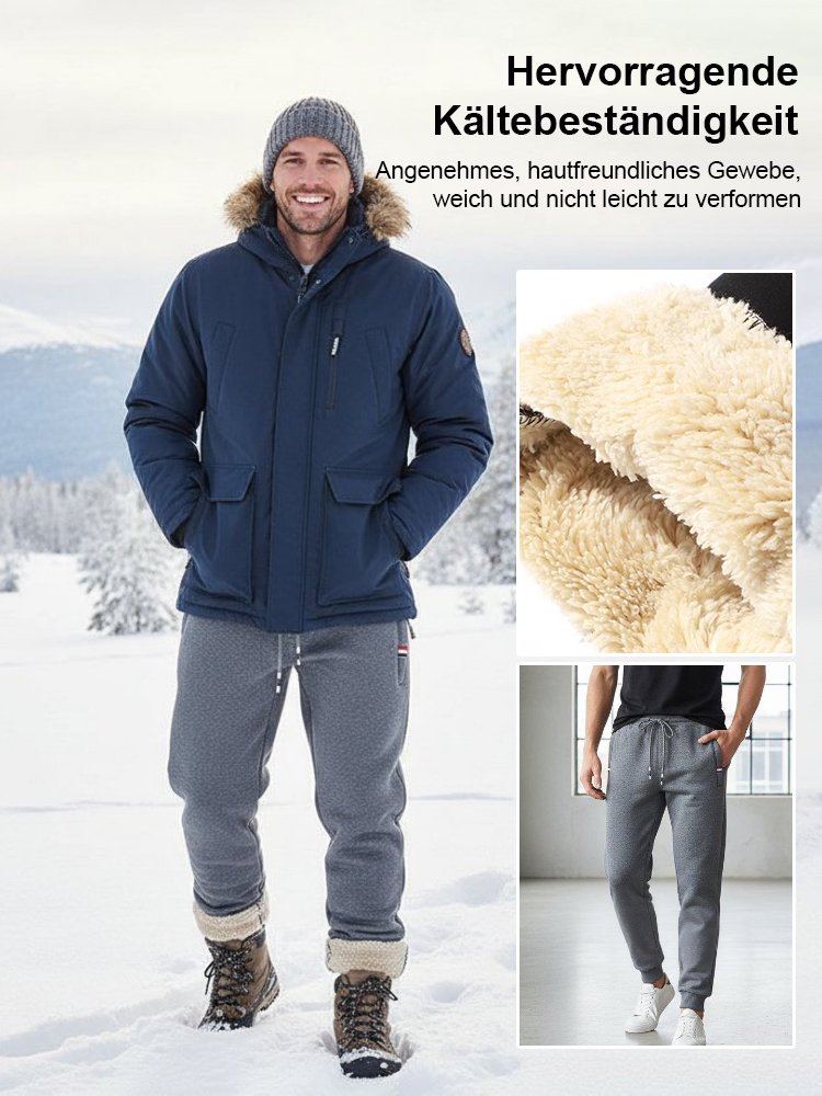 Ein Kauf, ein Geschenk | -30°C Kälteschutz | Export nach Norwegen Lammwoll-Jogginghose