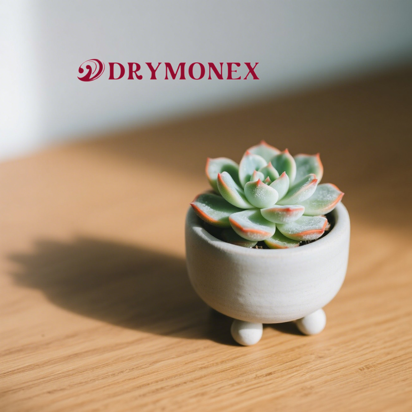 育てやすく、管理も簡単な小さな鉢に入ったかわいい多肉植物