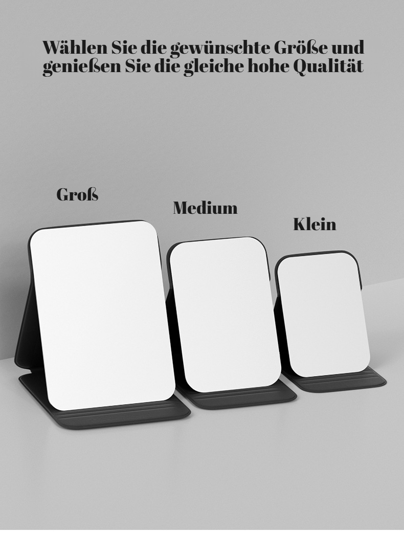 Praktischer Kosmetikspiegel mit Faltfunktion