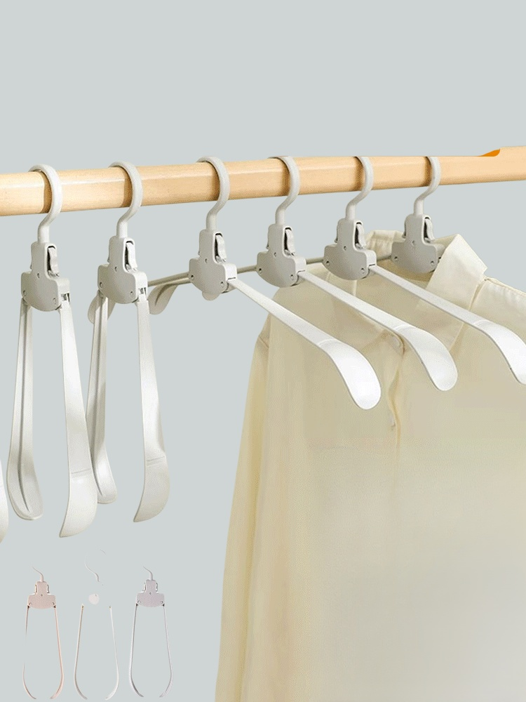Automatic magic folding hanger