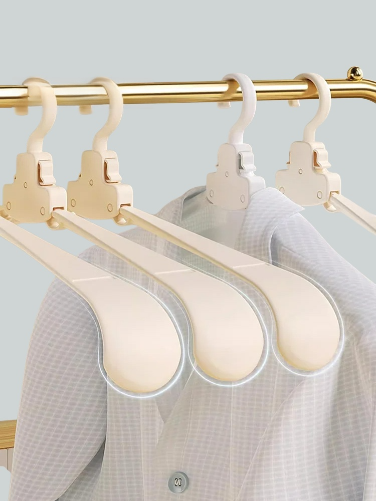 Automatic magic folding hanger