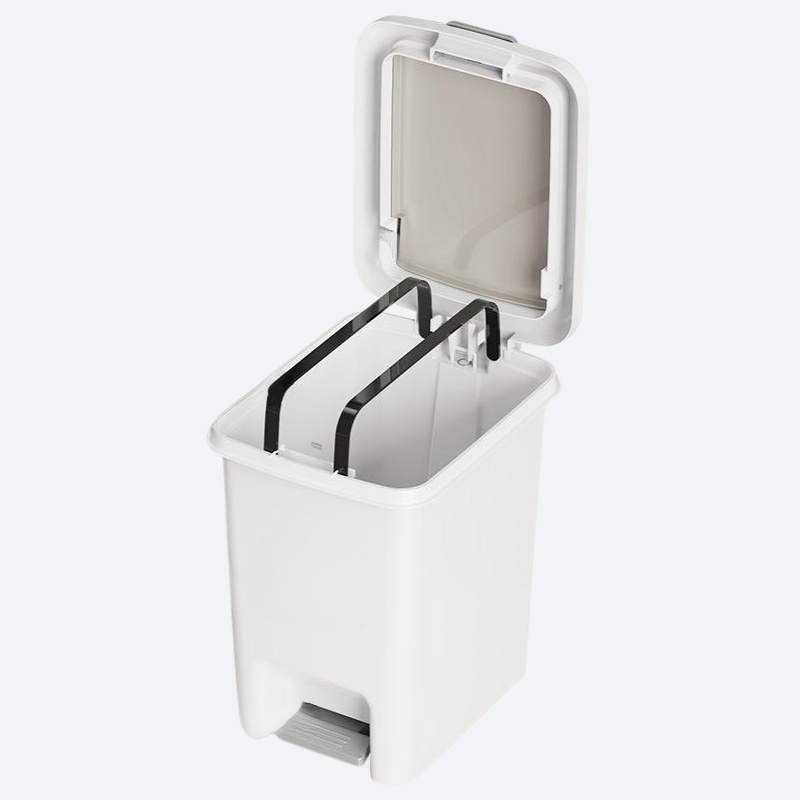 New household foot operated garbage bin with lid