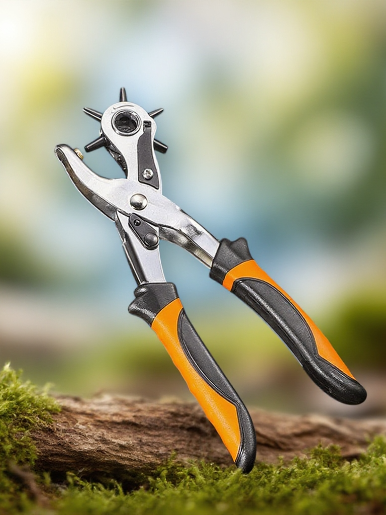 Úsporný děrovač na opasky