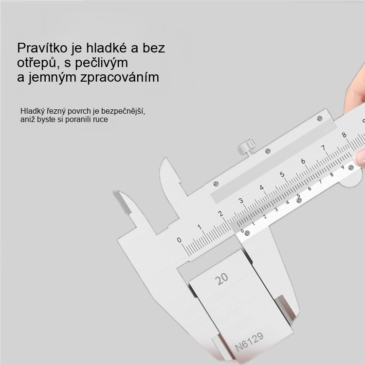 posuvné měřítko s noniem