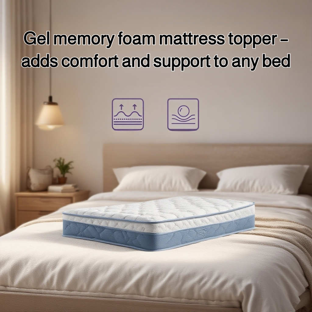 Gel memory foam mattress