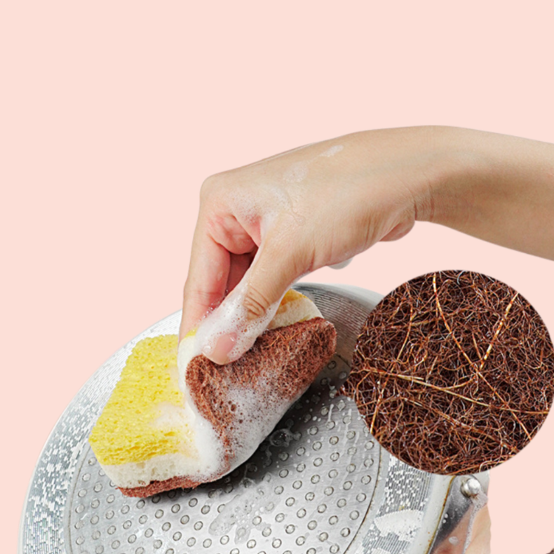 椰棕海綿百潔布商超廚房洗碗刷鍋魔力擦