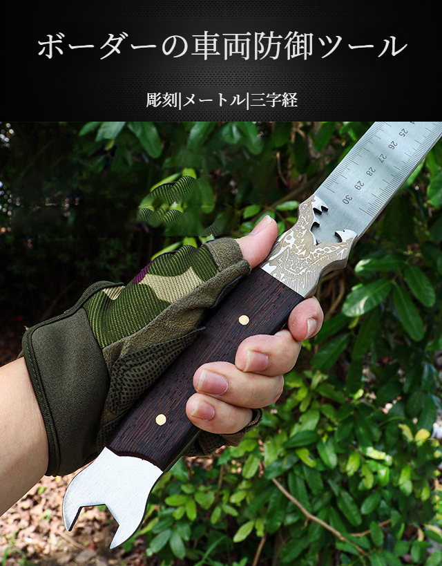 リング型レンチ部分のディテール