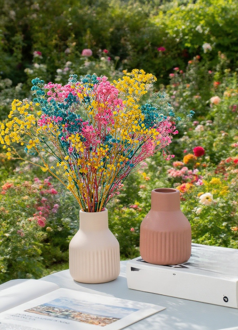 Stílusos kerámia váza nappali dekorációhoz